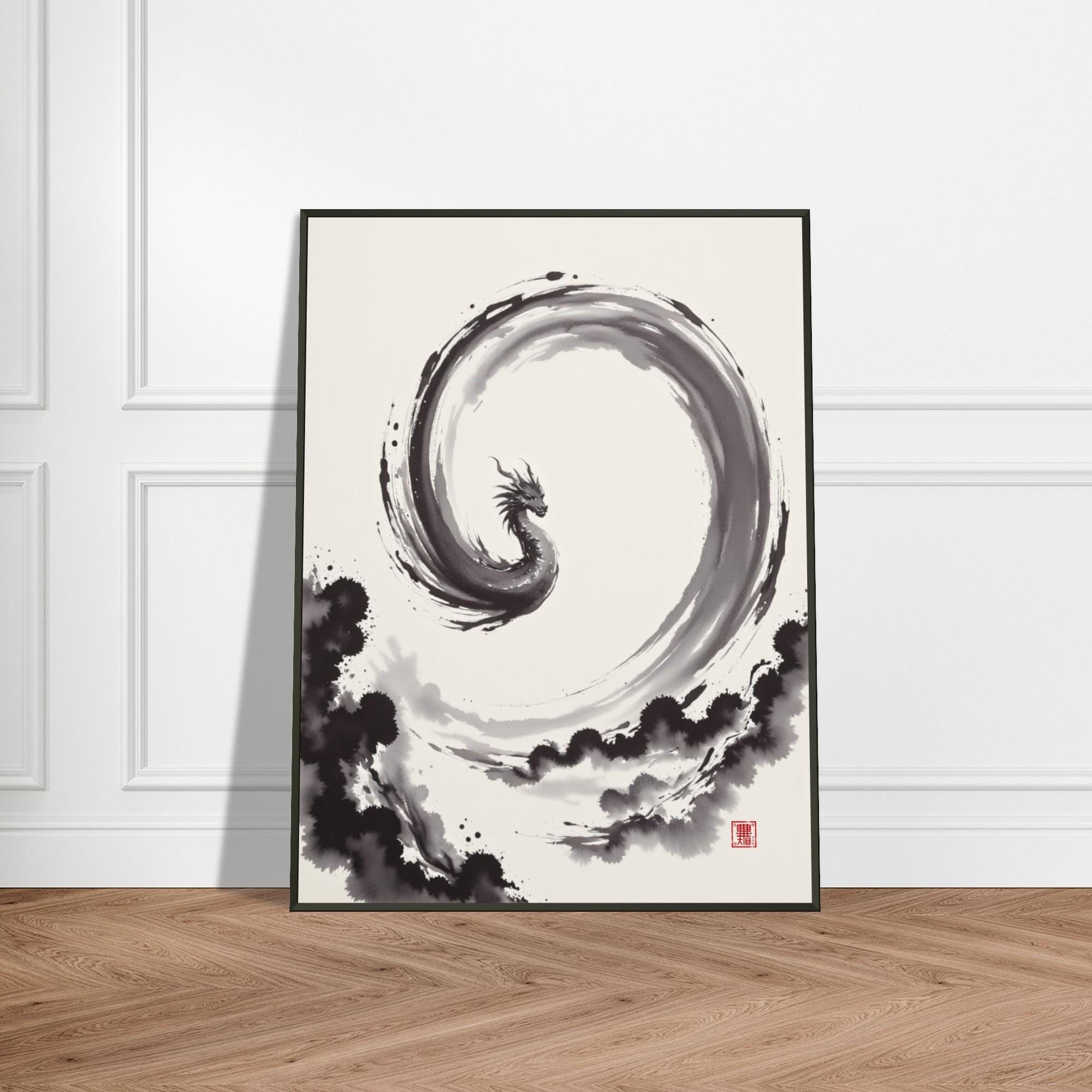 シルク水墨画 ドラゴン アート 壁掛け シルク水墨画 ドラゴン アート 壁掛け シルク水墨画 ドラゴン アート