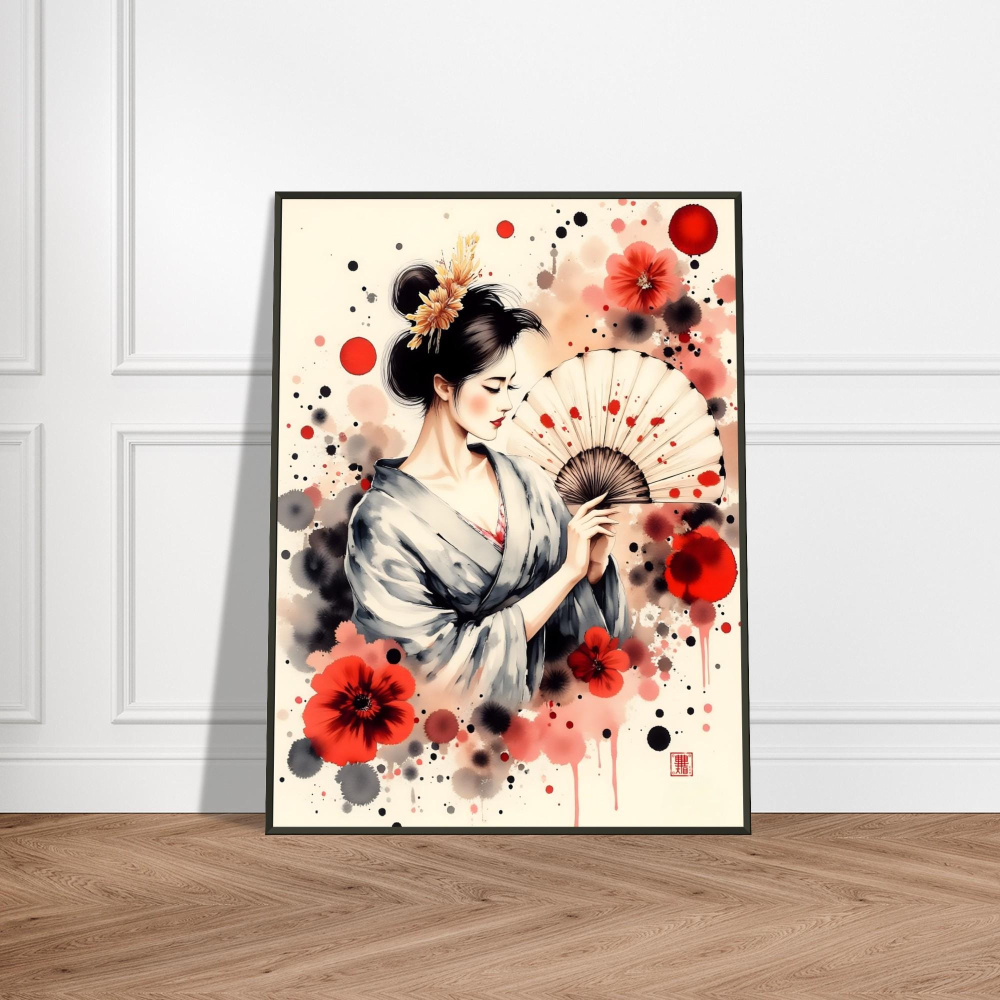 希少 海外コラボ デニムジャケット 芸者 Geisha アート il_fullxfull.6990597508_s08a.jpg