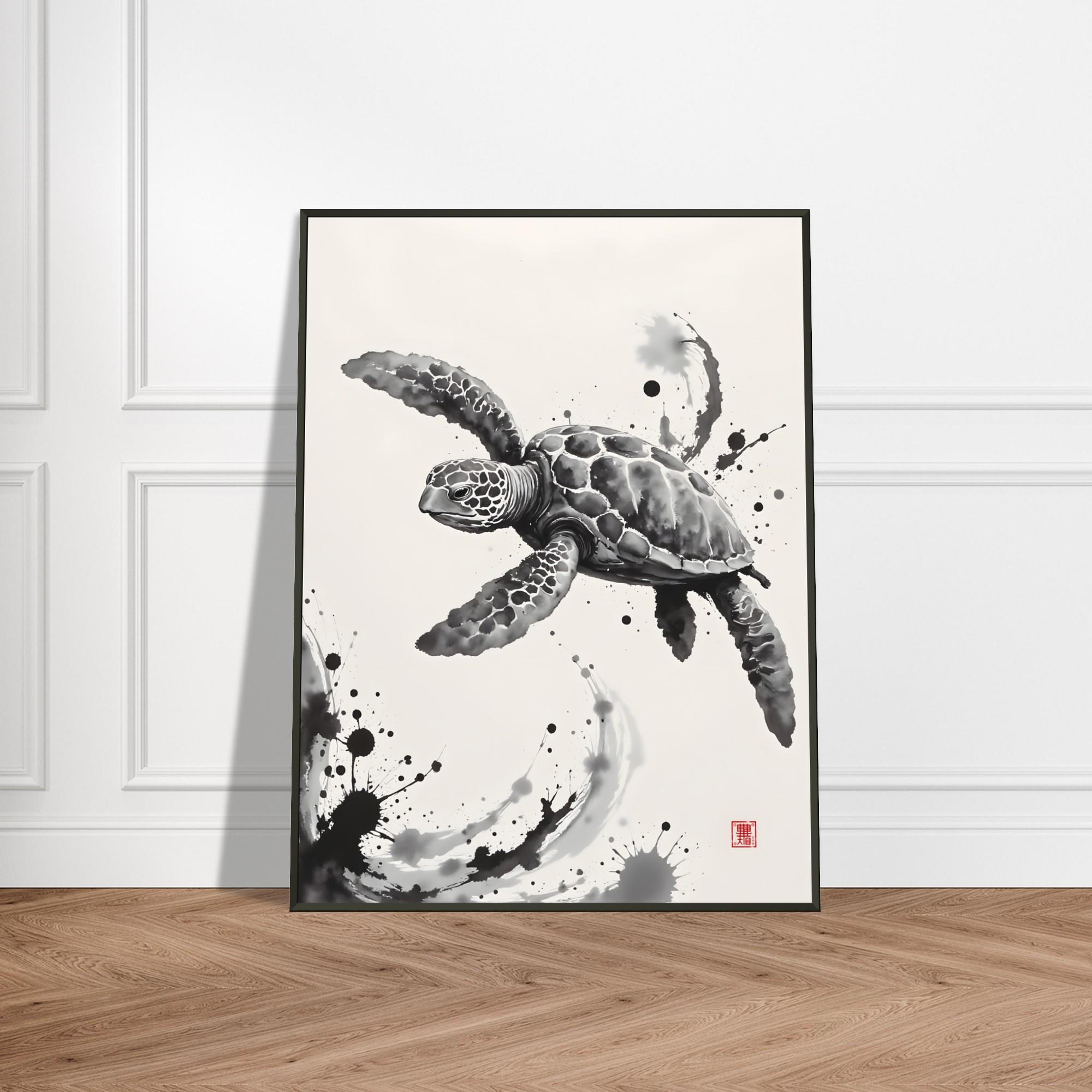 ★未使用 ウミガメの絵画 il_fullxfull.7235725887_mdvm.jpg