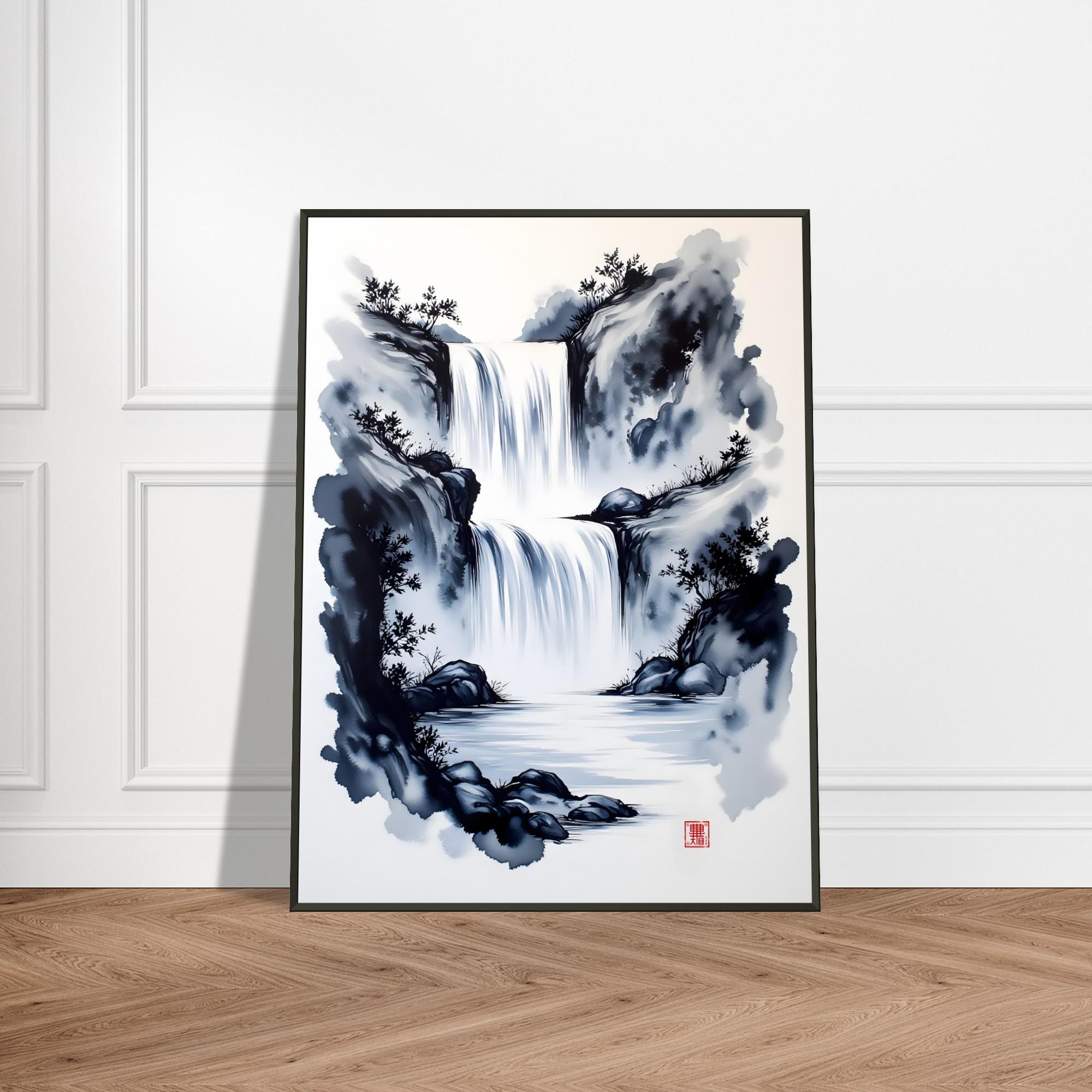 Peinture Sur Rouleau Soie Asiatique Décoration Murale Peinture Pay De