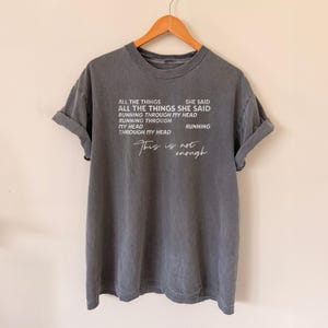 Heated Rivalry Inspired Queer T-Shirt, This Is Not Enough Vintage Graphic Tee