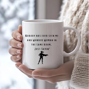 Wonder Woman Ceramic Mug: Caffeinated Mornings image 10