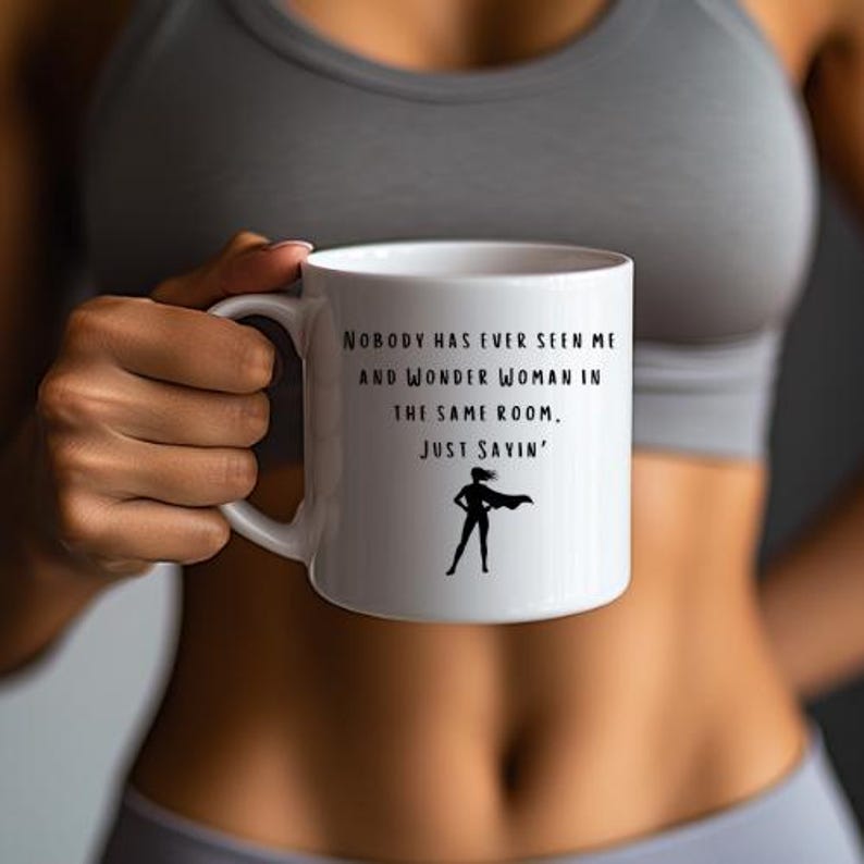 Wonder Woman Ceramic Mug: Caffeinated Mornings image 9