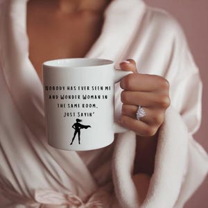 Wonder Woman Ceramic Mug: Caffeinated Mornings image 5