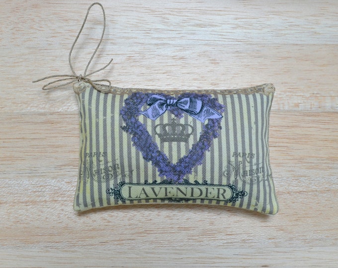 Lavender Heart Sachet