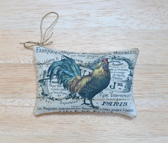 French Rooster Lavender Sachet