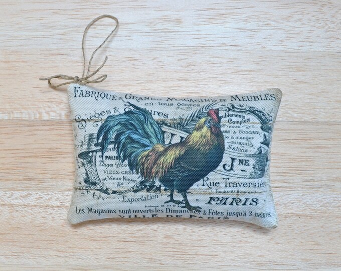 French Rooster Lavender Sachet