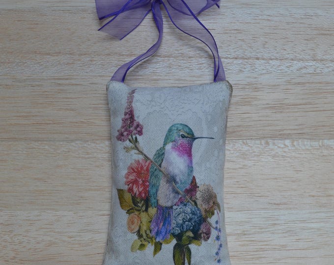 Lavender Hummingbird Sachet
