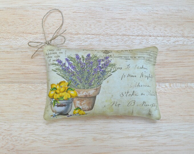 Lavender Sachet- Lavender and Lemons