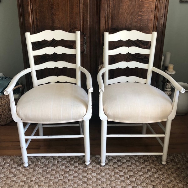 Antique Ladder Back Chairs Etsy