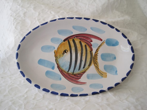 Vietri fish platter cheap