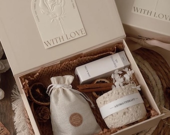 Luxury Aromatherapy Diffuser Gift Set: Porous Stone & Essential Oil