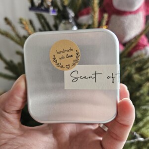 A hand holding the Ginger Soap for Acne and Dark Spots, Natural Soap Bar, Deodorizing Body, Anti-Inflammatory Skincare