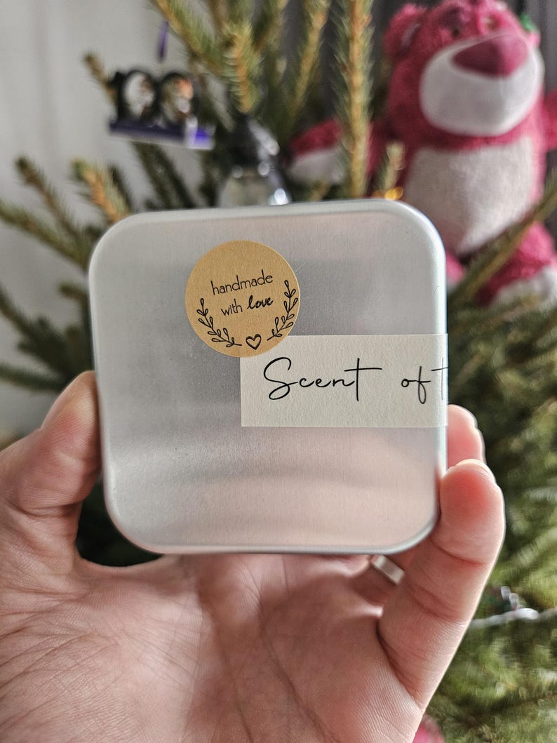 A hand holding the Ginger Soap for Acne and Dark Spots, Natural Soap Bar, Deodorizing Body, Anti-Inflammatory Skincare