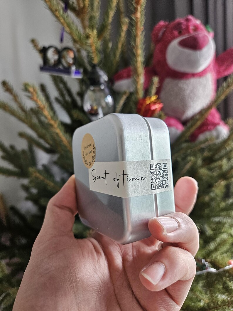 A hand holding the Ginger Soap for Acne and Dark Spots, Natural Soap Bar, Deodorizing Body, Anti-Inflammatory Skincare