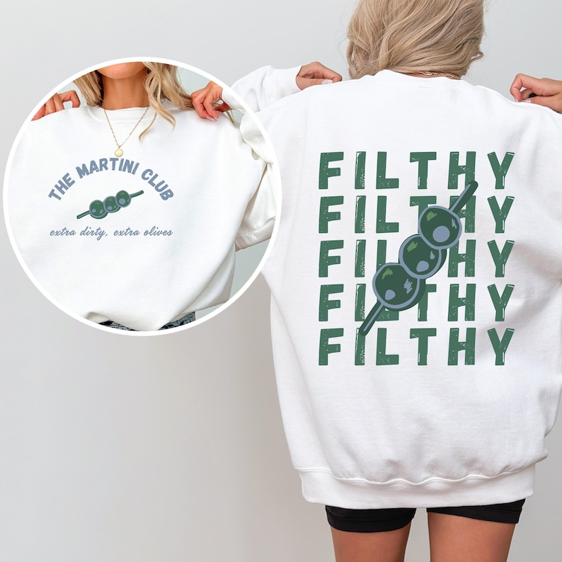 MARTINI KEYWORDS espresso martini sweatshirt
dirty martini sweatshirt
martini bachelorette
old money aesthetic
martinis and bikinis
dirty martini shirt
martini gifts
Martini shirt
Filthy martini sweatshirt
Girls trip shirt 
Girls weekend top