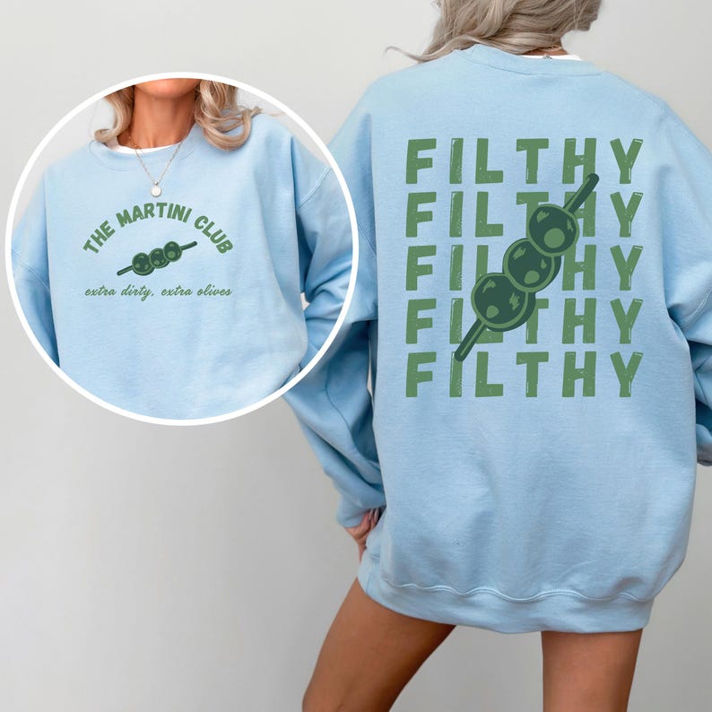 MARTINI KEYWORDS espresso martini sweatshirt
dirty martini sweatshirt
martini bachelorette
old money aesthetic
martinis and bikinis
dirty martini shirt
martini gifts
Martini shirt
Filthy martini sweatshirt
Girls trip shirt 
Girls weekend top