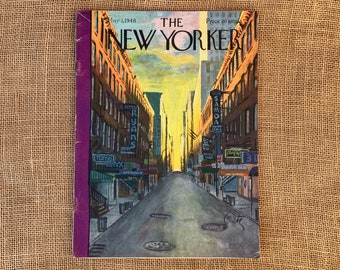 Vintage The New Yorker Magazine May 1, 1948 Great Cover Art by Arthur Getz