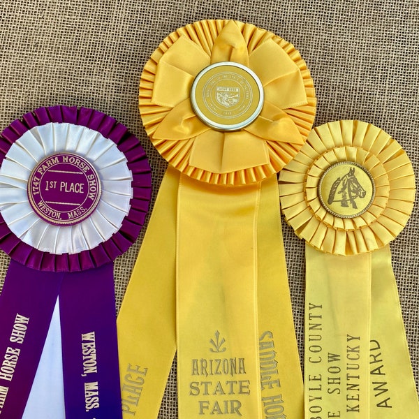 Horse Show Ribbons Etsy