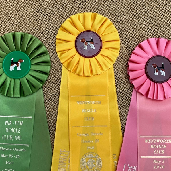 Dog Show Ribbons Etsy