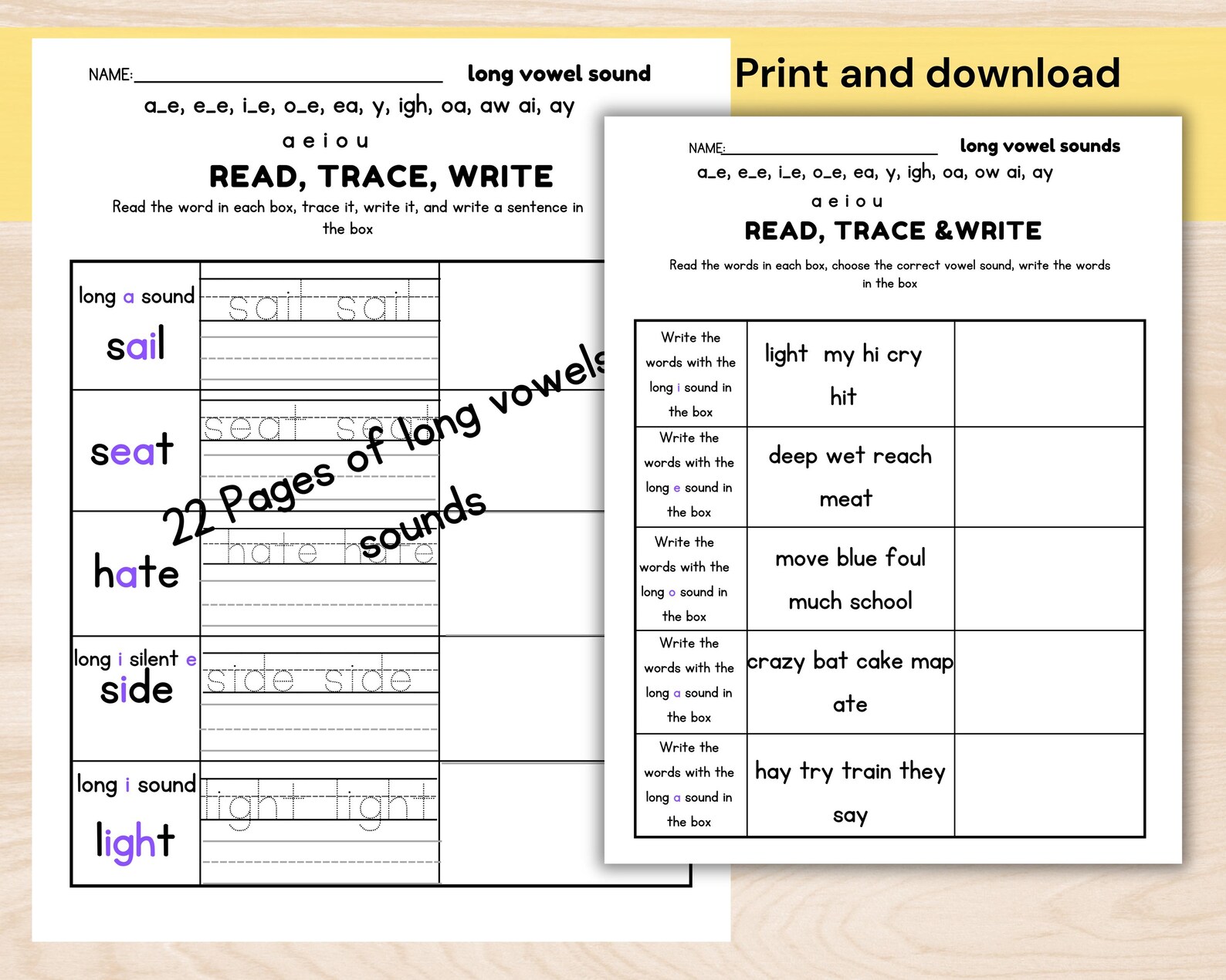 2nd Grade Sight Word Worksheet: Handwriting & Spelling (PDF) - Etsy