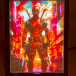Customizable Color Lithophane | 3d printed | Relief