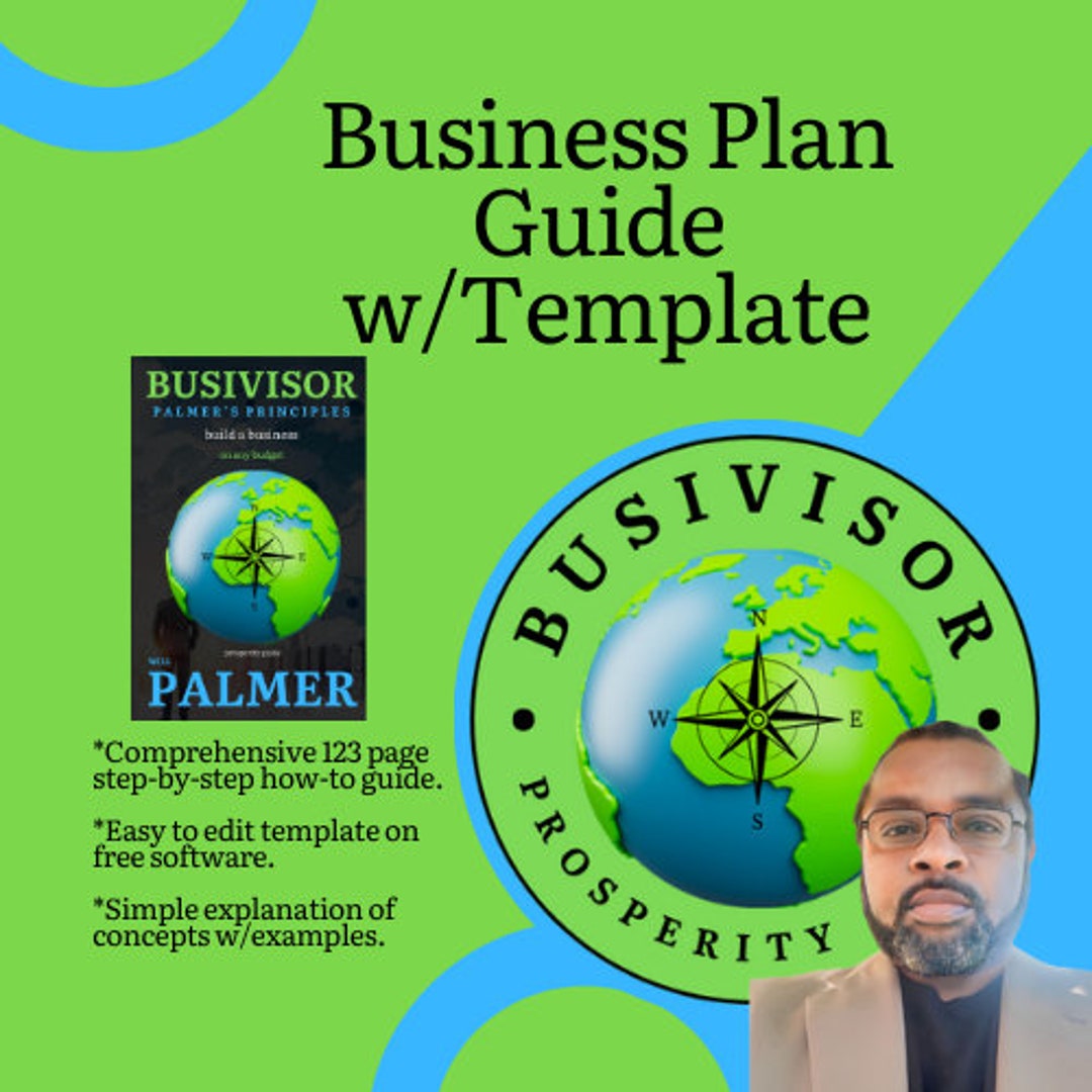 Business Plan Guide With Template - Etsy