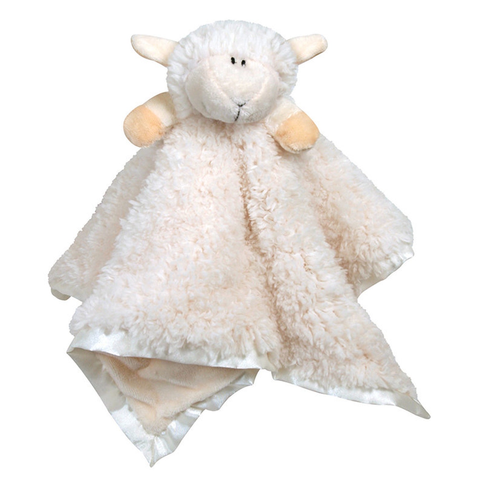 Personalized White Lovey Lamb Blanket Etsy