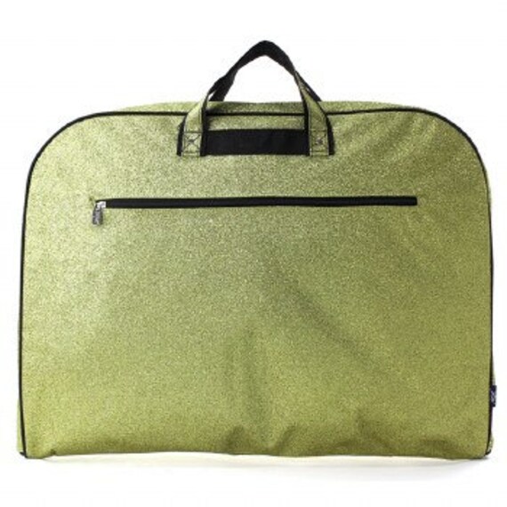 glitter garment bag