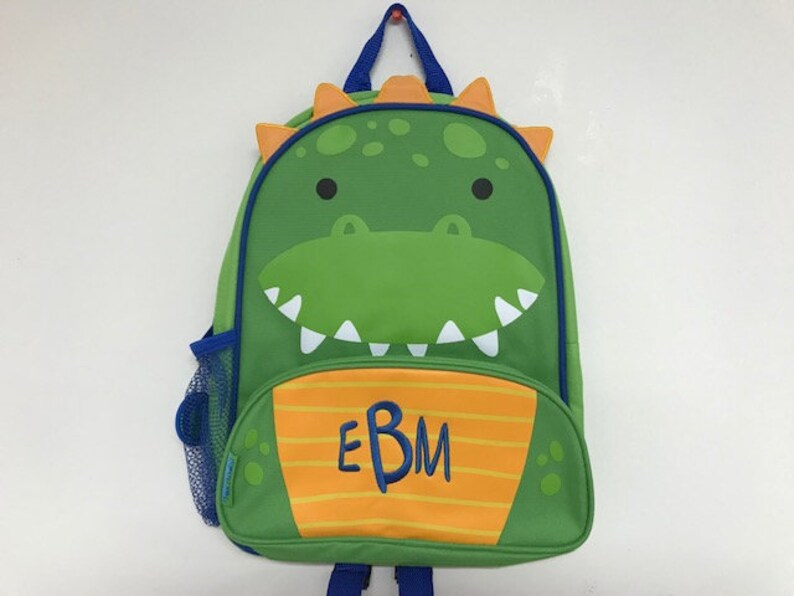 Personalized Stephen Joseph Sidekicks Dinosaur Backpack New Etsy