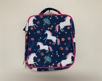 Personalized Unicorn Print Lunchbox