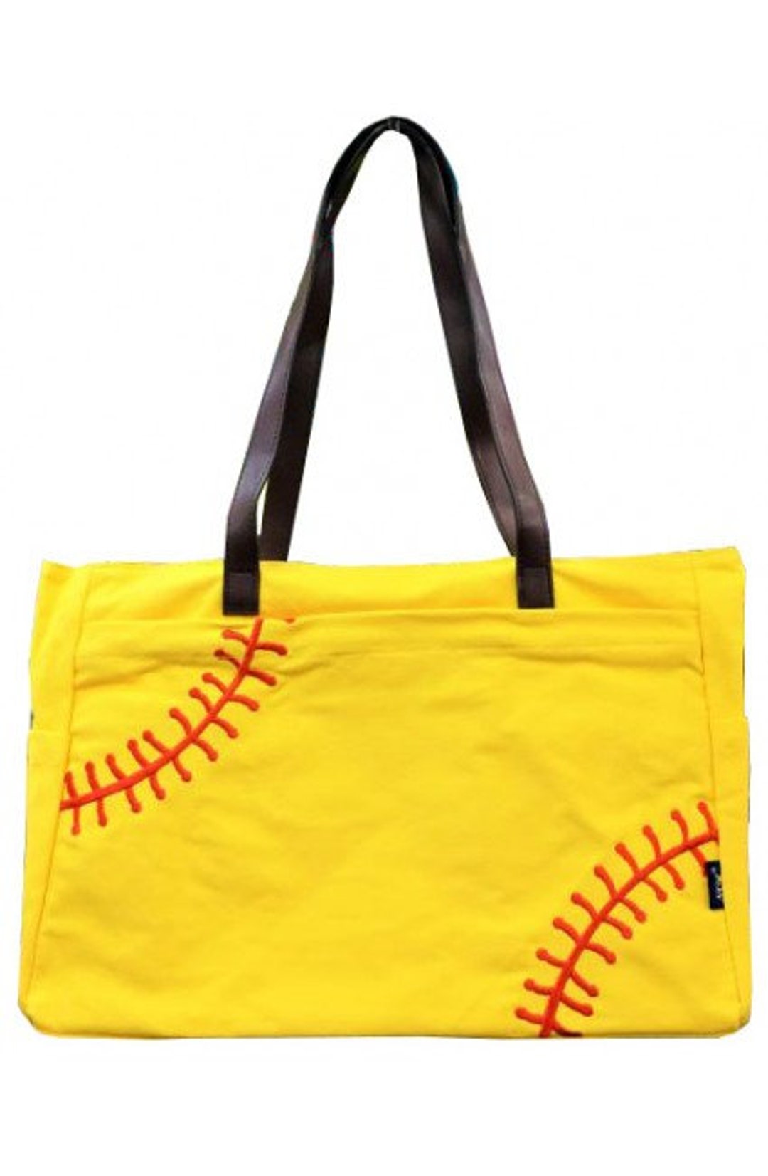 Personalized Softball Utility Tote Large Etsy