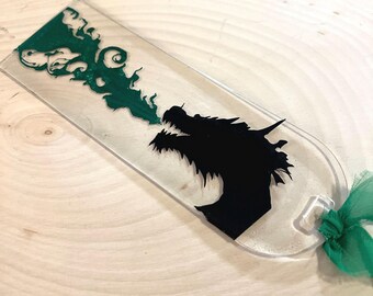 Dragon Fire Resin Page Saver, fantasiecadeau voor boekenliefhebbers, unieke bladwijzer