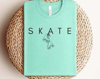 Skate Shirt |Skate Tee |Skater Gift |Fun Tee |Roller Skating Shirt |Skating Fan| Skate