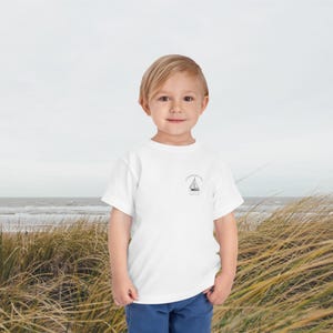 Nautical Toddler Tee, Custom Sailing Shirt, Personalized Boat Tee, Sailboat Lover&#39;s Tee, Family Sailing Shirt, Gift for Boat Family