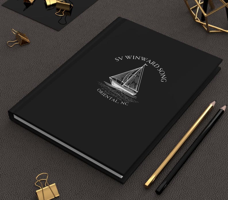Custom Boat Log Book, Personalized Sailing Journal, Gift for Sailor ...