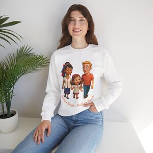 Family Gift Sweatshirt, Warmth of Family, Crewneck Jumper, Matching Outfit, Group Clothes, Holiday Present