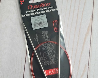 ChiaoGoo Knit RED Circular Needle 80cm 2.25mm - 1pc