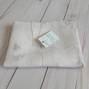 Hand Dyed Linen by XJUDESIGN 36 count Old Mushroom