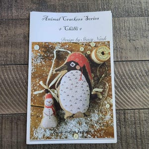 Animal Crackers Chilli cross stitch chart from Stacy Nash Designs
