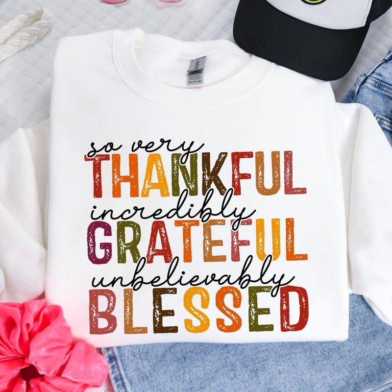 Be Grateful Sweater