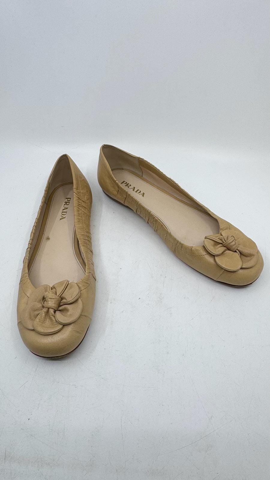 Prada Ballet Flats - Etsy