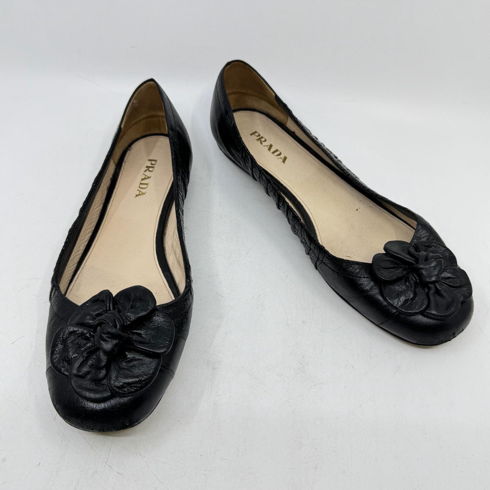 Prada Ballet Flats - Etsy