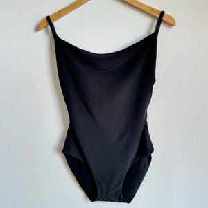 OMO NORMA KAMALI Black Leotard/Bodysuit