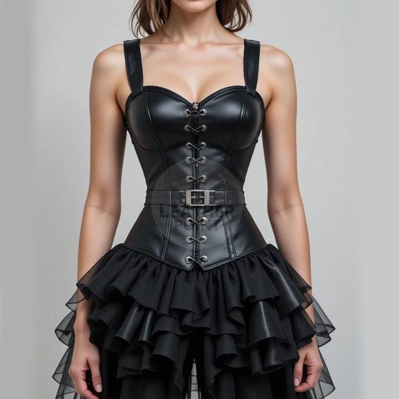 chinese dress ladies Raffaella Steampunk Corset main image 1