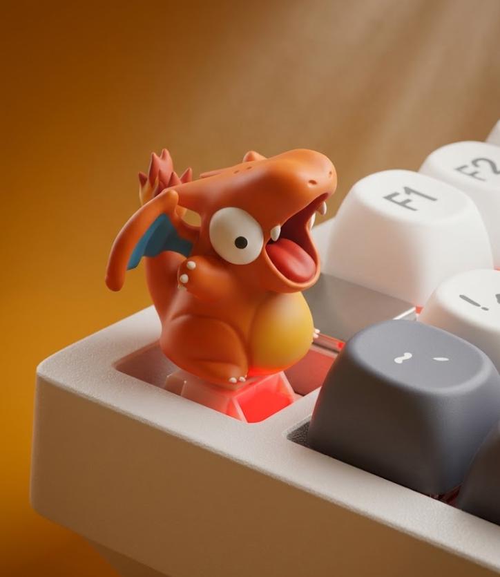 Keycap Charizard X Tomlizard Artisan - Etsy