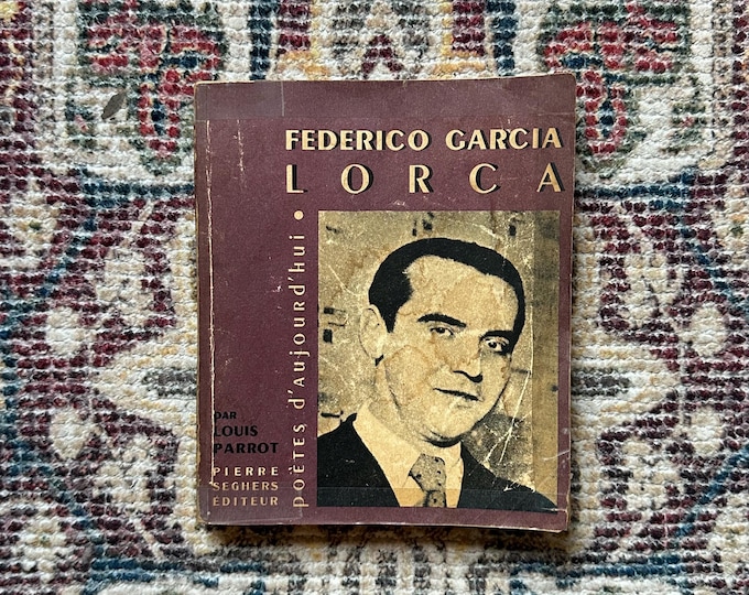 Federico Garcia Lorca: 1949 French Paperback, Poètes d'Aujourd'hui No. 7