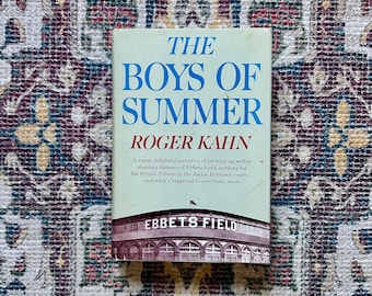 The Boys of Summer: Roger Kahn, 1972 First Edition, Baseball History