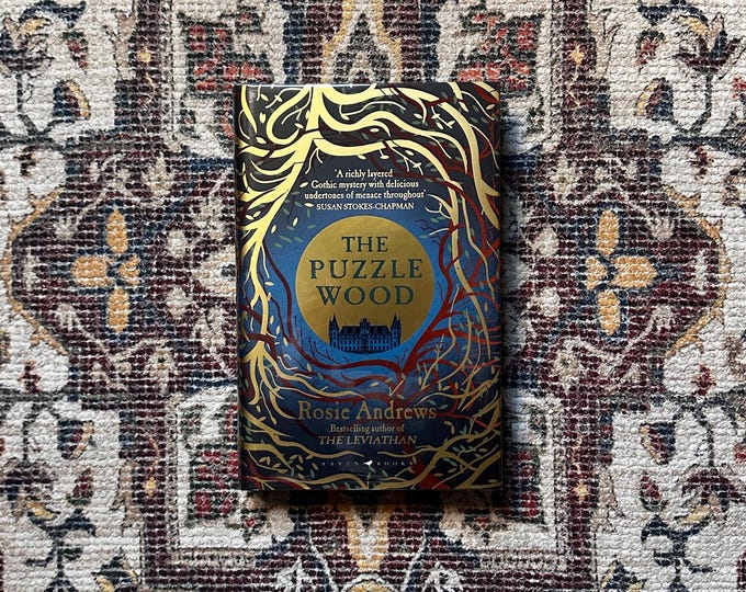 The Puzzle Wood by Rosie Andrews, Signed First Print, Stenciled Edges
