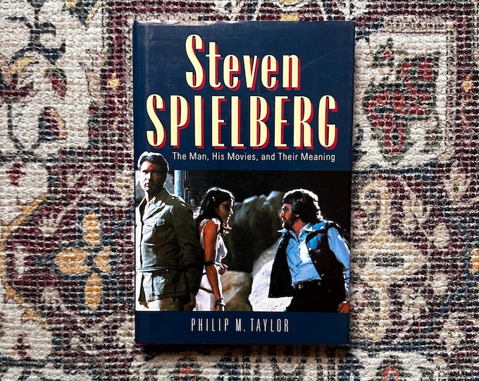 Steven Spielberg 1992 Biography by Philip M. Taylor Hardcover with Dust Jacket